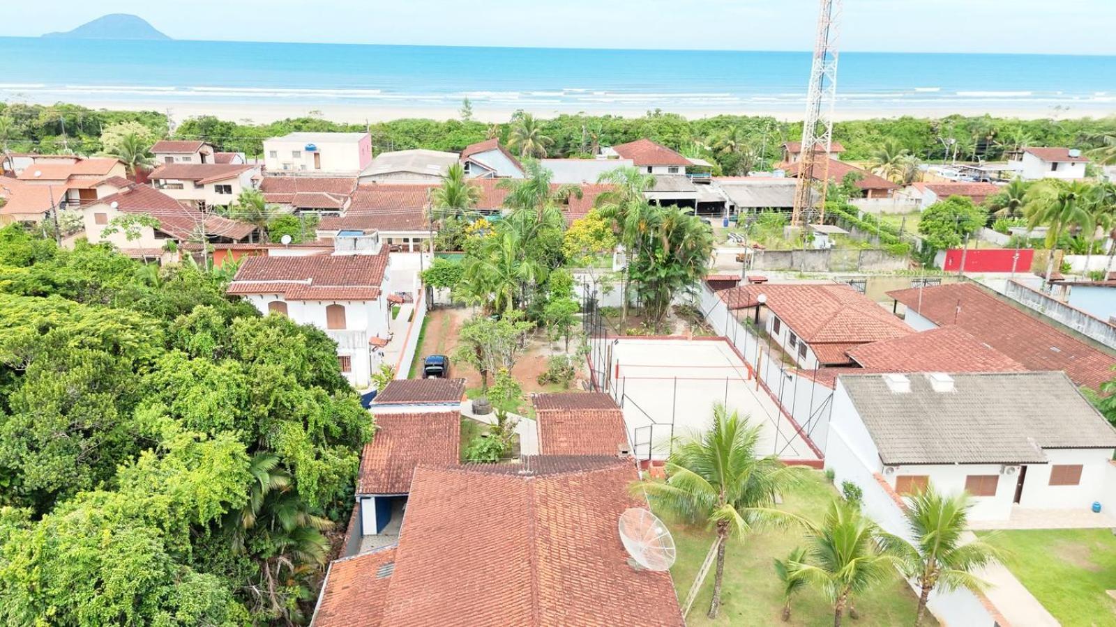 Casa Com Quadra De Areia Boraceia Sao Sebastiao Sao Sebastiao (Sao Paulo) Exterior foto